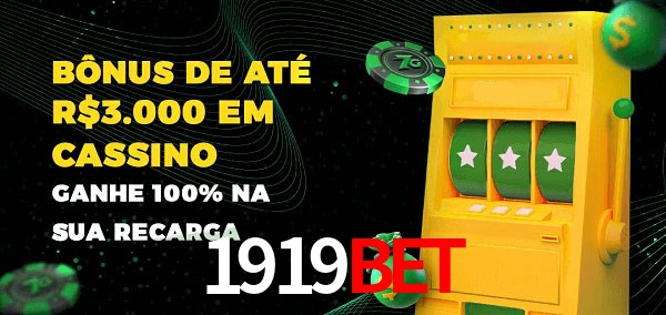 1919bet melhor bônus de depósito